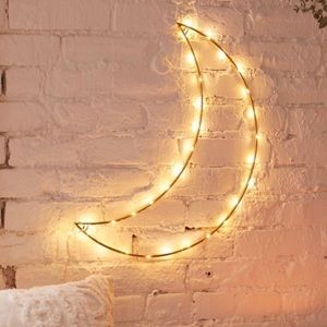 Urban Outfitters Geo Moon Light Sculpture